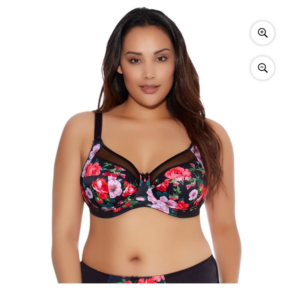 NWT Goddess Kayla Underwire Bra-Bella Black-Size 36L